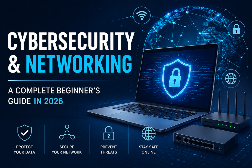 Cybersecurity & Networking complete beginner guide 2026