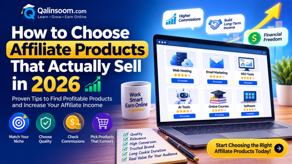 How to Choose Affiliate Products That Actually Sell in 2026