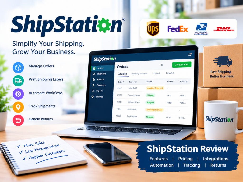 ShipStation review 2026 shipping and ecommerce software