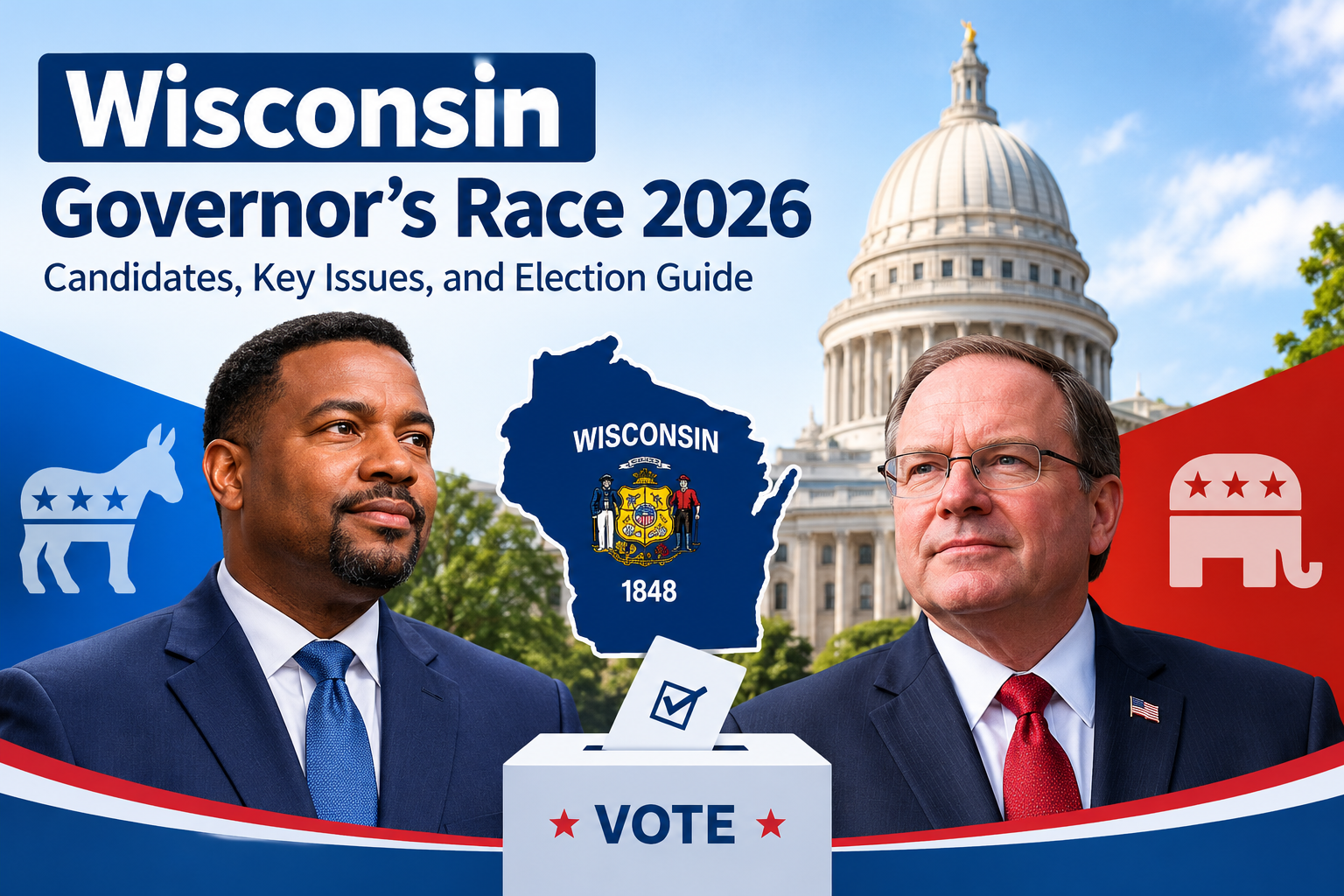 Wisconsin governor's race 2026 candidates and election issues